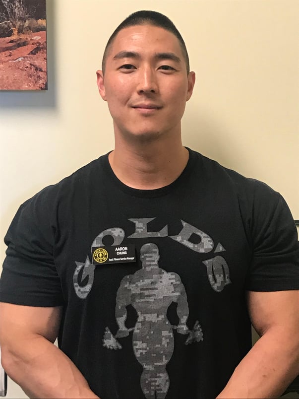 Gold’s Gym Fullerton Trainer Spotlight Aaron Chung